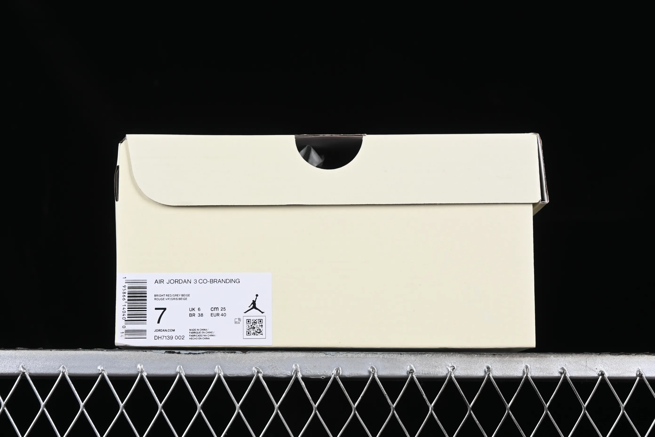All categories Air Jordan Jordan series basketball shoes Air Jordan 3 Air Jordan 3 "Co-Branding" AJ3 Joe 3 cement gray canvas deconstruction DH7139-002